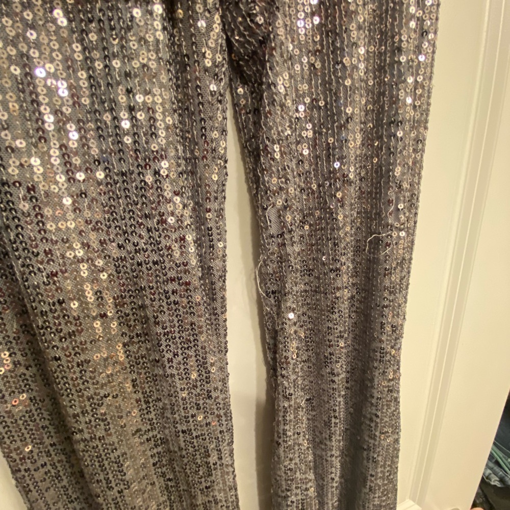 GUC On Twelfth Sequin boot cut flare Pants - Picture 9 of 11